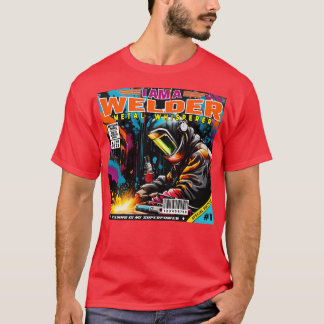 T-shirt Je Suis Un Souder Métal Whisperer