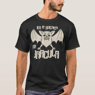 T-shirt Je suis un suceur pour Dracula