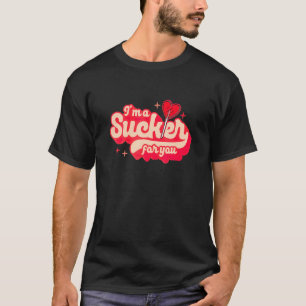T-shirt Je suis Un Sucker pour vous Candy Pop Fans Lollipo