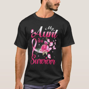 T-shirt Je suis un survivant Conscience du cancer du sein