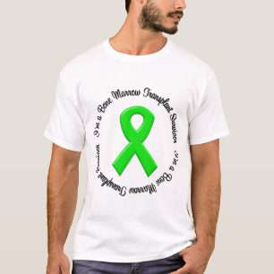 T-shirt Je suis un survivant de greffe de moelle