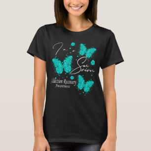 T-shirt Je suis un survivant de la toxicomanie de récupéra
