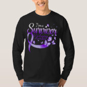 T-shirt Je suis Un Survivant Epilepsie Sensibilisation Pap (Devant)