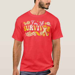 T-shirt Je suis un survivant Soutien de sensibilisation au