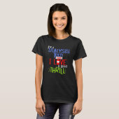 T-shirt Je suis un technicien en dialyse et j'aime un bon  (Devant entier)