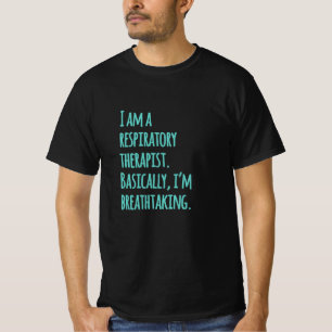 T-shirt Je suis un thérapeute respiratoire