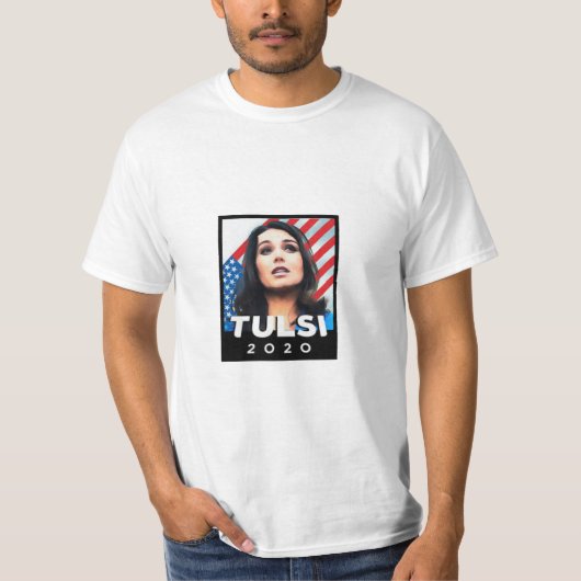 T-shirt Je suis un Tulsi-crat (Devant)