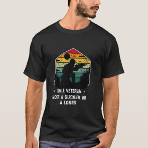T-shirt Je suis un vétéran, pas un Successeur ou un perdan