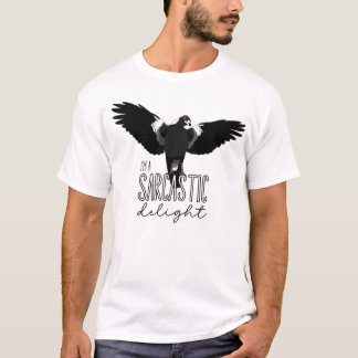 T-shirt Je suis une chemise ironique et sarcastique