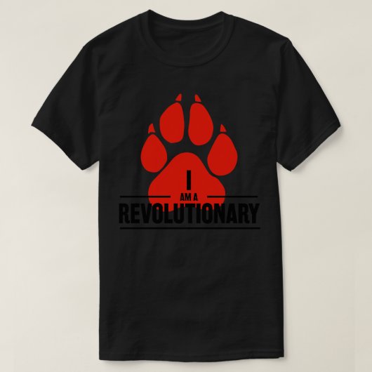 T-shirt Je suis une citation de Fred Hampton révolutionnai (Design devant)
