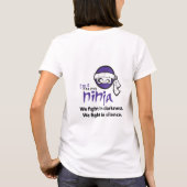 T-shirt Je suis une colite Ninja (Dos)