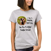 Je suis une dame NORMALE de chèvre