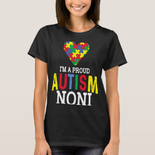 T-shirt Je suis une famille fière de la noni de sensibilis