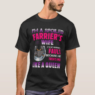 T-shirt Je suis une femme de paysan cuite C'est le Val de