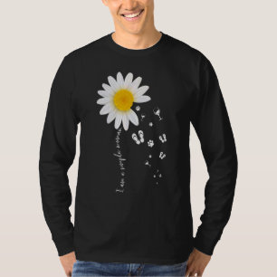 T-shirt Je Suis Une Femme Simple Chien Paw Flip Flop Vin P