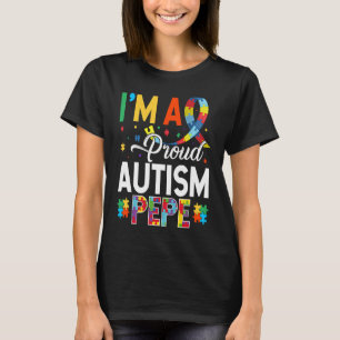 T-shirt Je suis une fière Sensibilisation sur l'autisme de