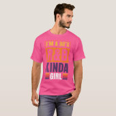T-shirt Je Suis Une Fille Kinda Rb Des Années 90 (Devant entier)