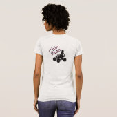 T-shirt Je suis une fille sale (Dos entier)