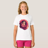 T-shirt Je suis une fleur (Devant entier)