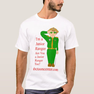 T-shirt Je suis une garde forestière junior. Êtes-vous une