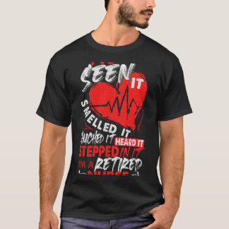 T-shirt Je suis une infirmière retraitée, retraite d'infir