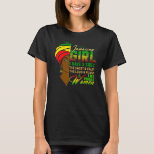 T-shirt Je Suis Une Jamaïcaine Fier Des Femmes Jamaïcaines