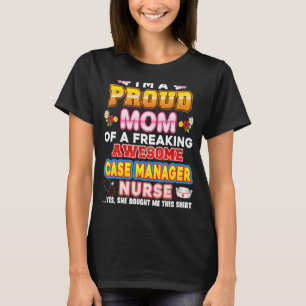 T-shirt Je suis une maman fière de chef de Coque Nurse Fre