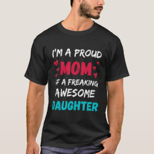 T-shirt Je Suis Une Maman Fière D'Une Fantastique Fausse F