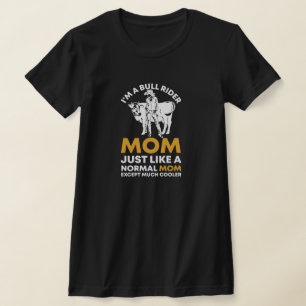 T-shirt Je suis une maman motard comme une maman normale s