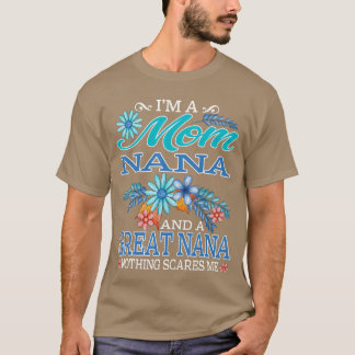 T-shirt Je suis une maman, une grand-mère et une super gra