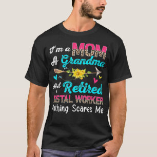 T-shirt Je Suis Une Maman, Une Grand-Mère Et Une Travaille
