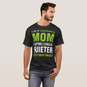 T-shirt Je Suis Une Mère Nageuse (Devant entier)