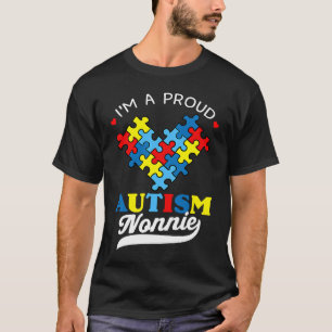 T-shirt Je suis une Nonnie fière de la sensibilisation à l