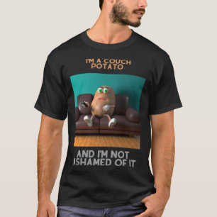 T-shirt Je suis une patate de canapé et je n'en ai pas hon