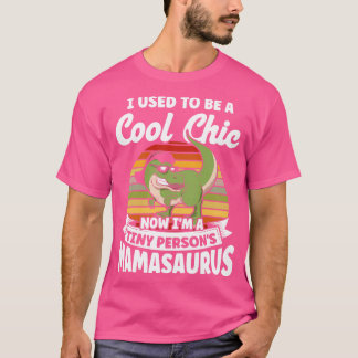 T-shirt Je Suis Une Petite Personne Mamasaurus T Rex Famil