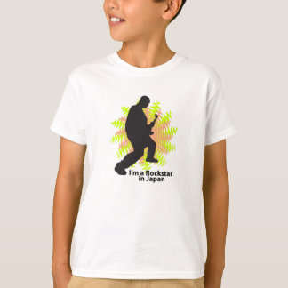 T-shirt Je suis une Rockstar au Japon