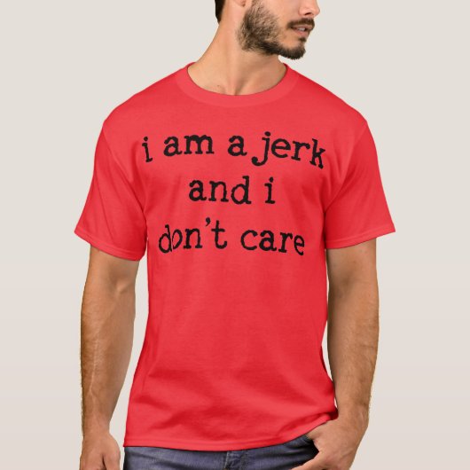 T-shirt Je suis une secousse et je ne m'inquiète pas le (Devant)