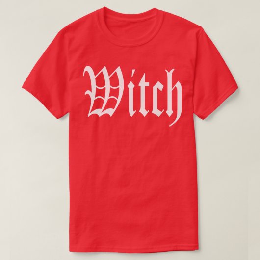 T-shirt Je suis une sorcière (Design devant)