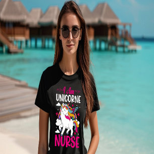 T-SHIRT JE SUIS UNICORNE NURSE