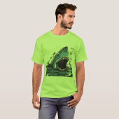 T-shirt Je suis végétalien (Devant entier)