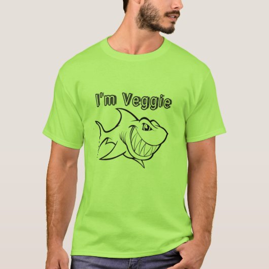 T-shirt Je suis Veggie (Devant)