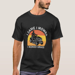 T-shirt Je Suis Venu Je Me Suis Donné J'Ai Donné De L'Herb
