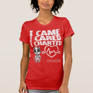 T-shirt Je Suis Venu, Je M'Intéressais, J'Ai Fait Un Table