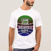 T-shirt Je Suis Venu Voir Que J'Avais De L'Anxiété Que J'A (Devant)
