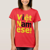 T-shirt je suis Viêt Namese ! (Devant)