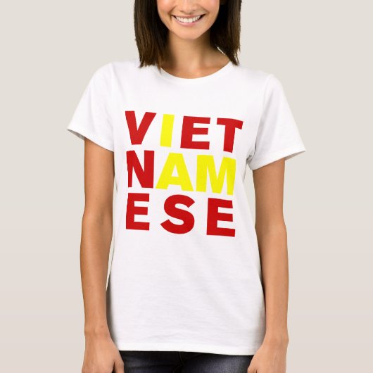 T-SHIRT JE SUIS VIETNAMIEN (Devant)