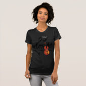 T-shirt Je Suis Violon_ (Devant entier)