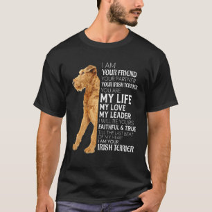 T-shirt Je Suis Votre Ami Votre Partenaire Votre Irlandais