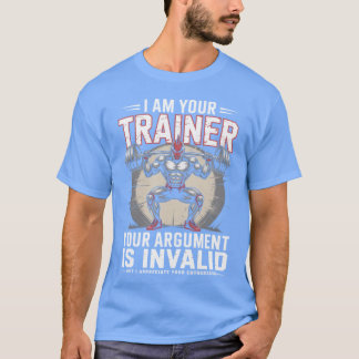 T-shirt Je Suis Votre entraîneur personnel de fitness cade