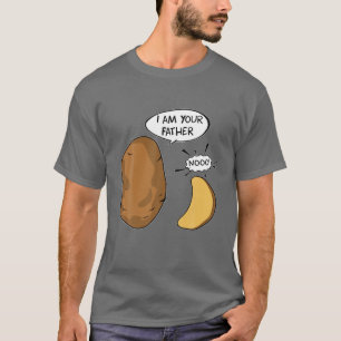 T-shirt Je suis votre père Pomme de terre Cadeau Papa Papa
